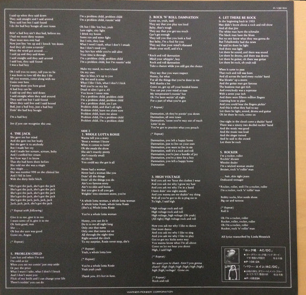 AC/DC - If You Want Blood You've Got It (Vinyl, LP, Album, Promo)
