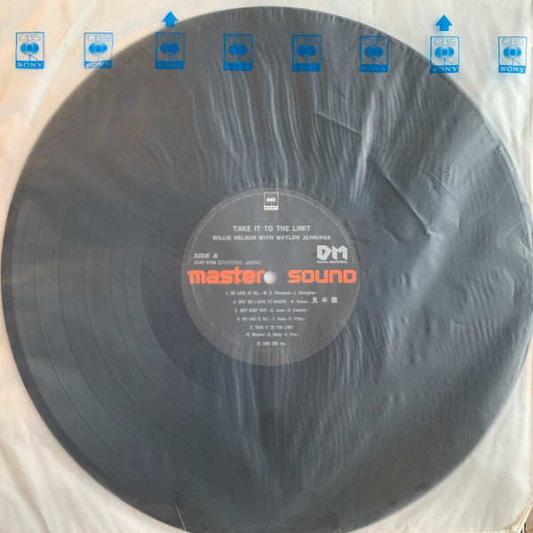 Waylon Jennings & Willie Nelson - Take It To The Limit (Vinyl, LP, Album, Stereo) Near Mint (NM or M-) / Near Mint (NM or M-)