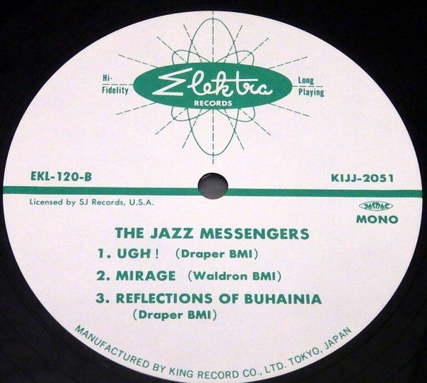 Art Blakey & The Jazz Messengers - A Midnight Session With The Jazz Messengers (Vinyl, LP, Album, Limited Edition, Reissue, Mono) Very Good Plus (VG+) / Very Good Plus (VG+)