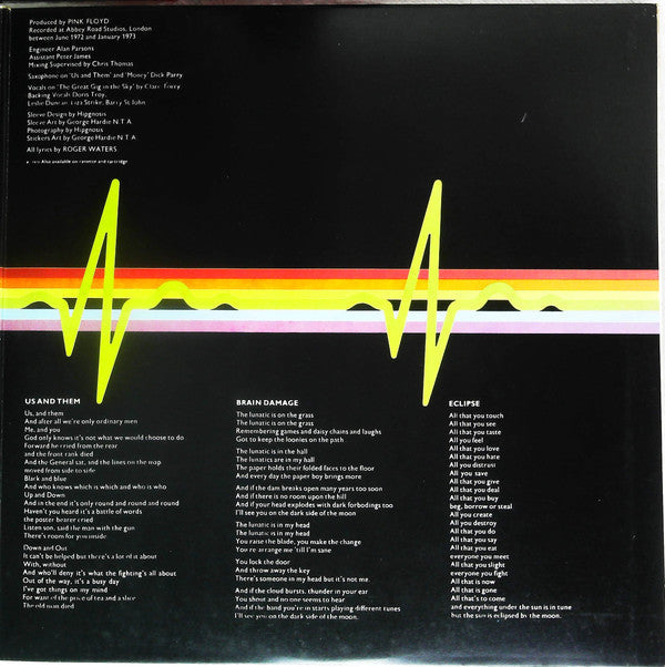 Pink Floyd - The Dark Side Of The Moon = 狂気 (Vinyl, LP, Album, Repr...
