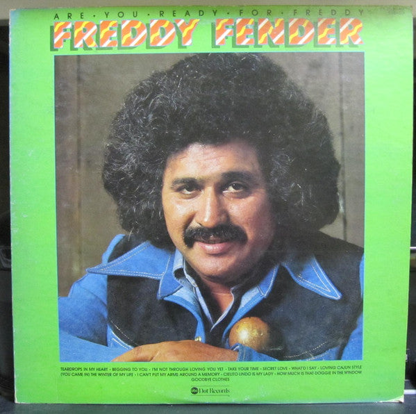 Freddy Fender (2) - Are You Ready For Freddy (Vinyl, LP, Album) Very Good Plus (VG+) / Very Good (VG)