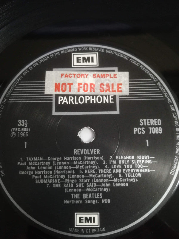 The Beatles - Revolver (Vinyl, LP, Album, Reissue, Stereo) Very Good Plus (VG+) / Good Plus (G+)