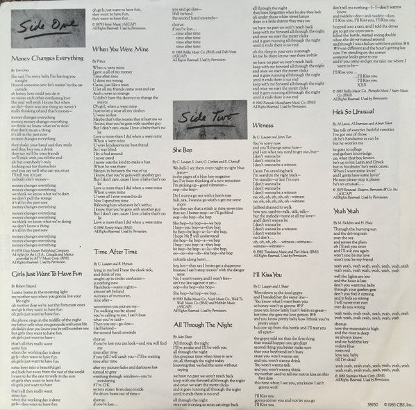 Cyndi Lauper - She's So Unusual (Vinyl, LP, Album, Stereo) Very Good (VG) / Very Good (VG)