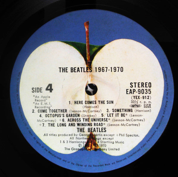 The Beatles - 1967-1970 (Vinyl, LP, Compilation, Reissue)