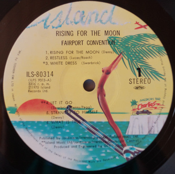 Fairport Convention - Rising For The Moon (Vinyl, LP, Album) Very Good (VG) / Good (G)