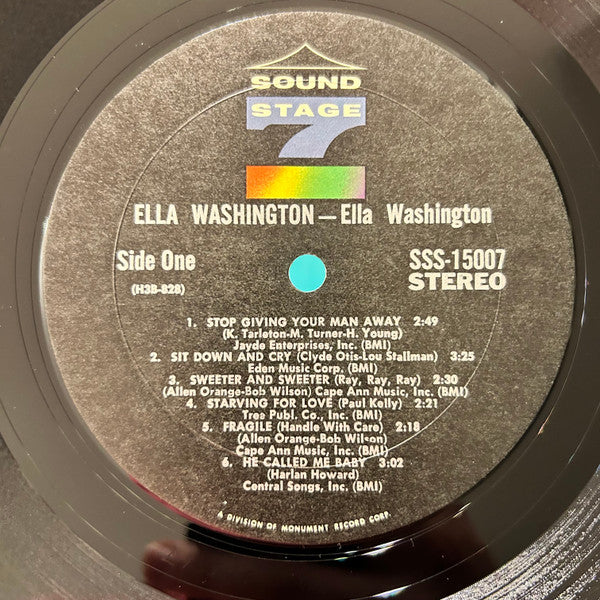 Ella Washington - Ella Washington (Vinyl, LP, Album) Very Good Plus (VG+) / Very Good (VG)