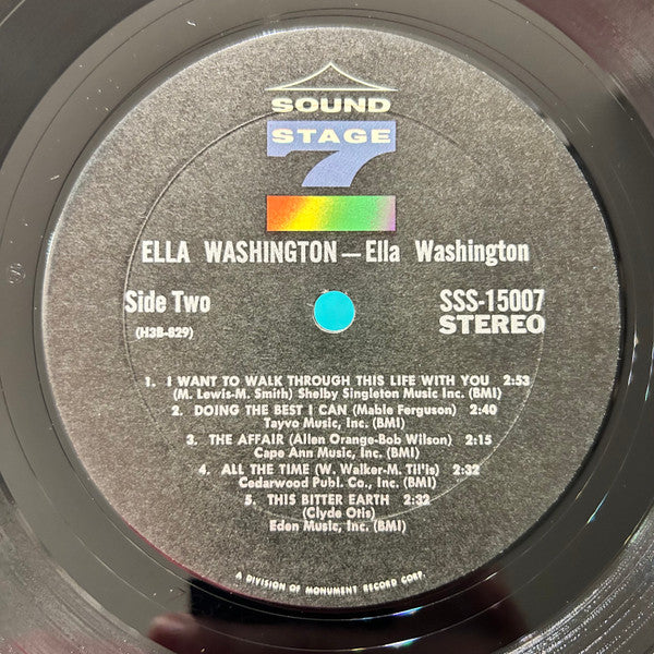 Ella Washington - Ella Washington (Vinyl, LP, Album) Very Good Plus (VG+) / Very Good (VG)