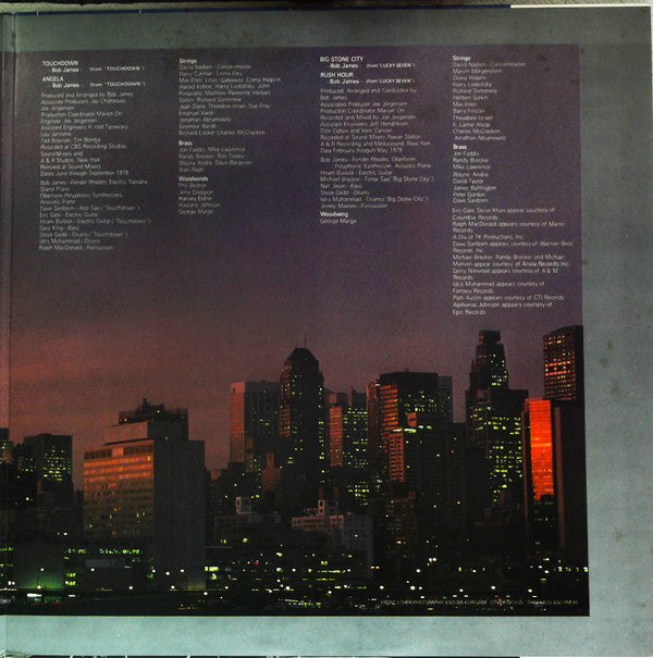 Bob James - Mr. New York (Vinyl, LP, Compilation, Stereo) Very Good Plus (VG+) / Very Good (VG)
