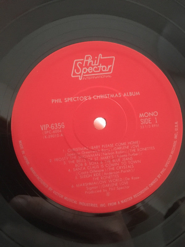 Various - Phil Spector's Christmas Album = スペクター・クリスマス・アルバム (Vinyl, LP, Album, Reissue) Very Good (VG) / Very Good (VG)