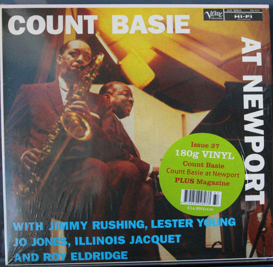 Count Basie - Count Basie At Newport (Vinyl, LP, Album, Reissue, Stereo, Mono) Near Mint (NM or M-) / Near Mint (NM or M-)
