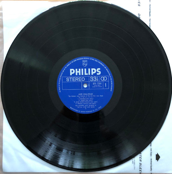 The Modern Jazz Quartet - Jazz Dialogue (Vinyl, LP, Stereo) Very Good Plus (VG+) / Good Plus (G+)