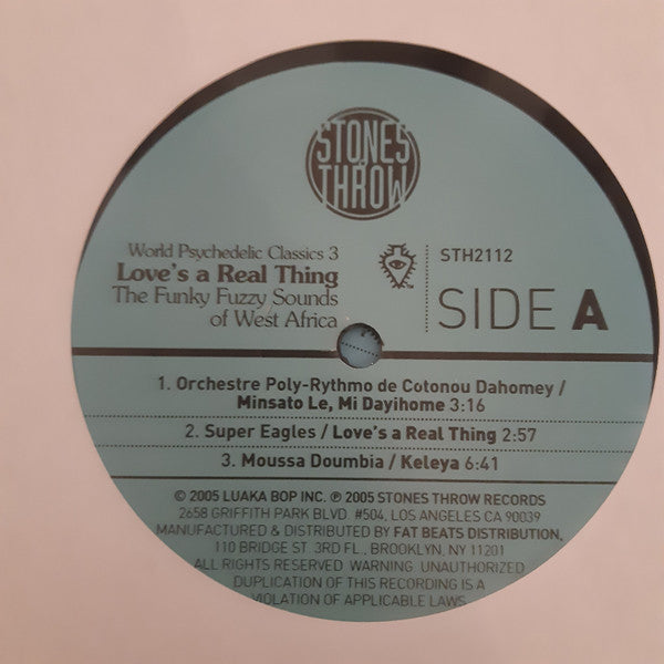 Various - Love's A Real Thing (The Funky Fuzzy Sounds Of West Africa) (2xVinyl, LP, Compilation) Very Good Plus (VG+) / Very Good (VG)