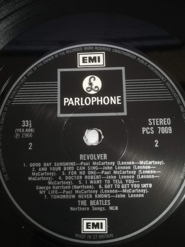 The Beatles - Revolver (Vinyl, LP, Album, Reissue, Stereo) Very Good Plus (VG+) / Good Plus (G+)