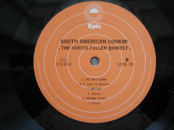 Curtis Fuller's Quintet - South American Cookin' (Vinyl, LP, Album, Reissue, Stereo) Very Good Plus (VG+) / Very Good Plus (VG+)