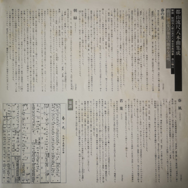 Various - 都山流 尺八本曲集成 ⑦ (Vinyl, LP, Album) Very Good Plus (VG+) / Very Good (VG)