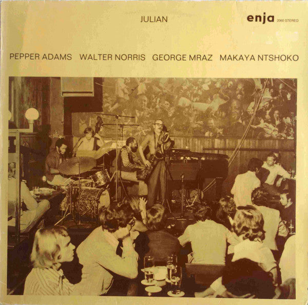 Pepper Adams - Julian (Vinyl, LP, Album, Stereo) Very Good (VG) / Good Plus (G+)