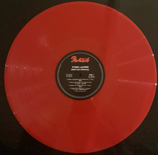 Cyndi Lauper - She's So Unusual (Vinyl, LP, Album, Reissue) Very Good Plus (VG+) / Very Good Plus (VG+)