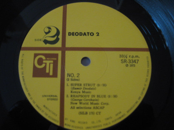 Eumir Deodato - Deodato 2 (Vinyl, LP, Album)