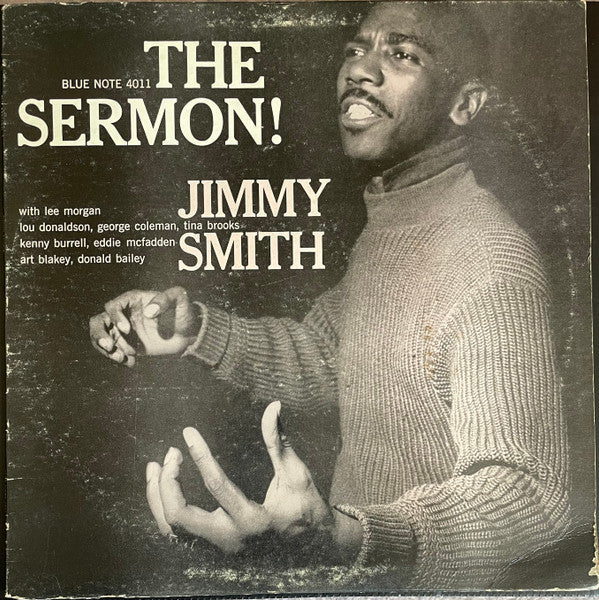 Jimmy Smith - The Sermon (Vinyl, LP, Album, Repress, Stereo) Very Good Plus (VG+) / Very Good Plus (VG+)