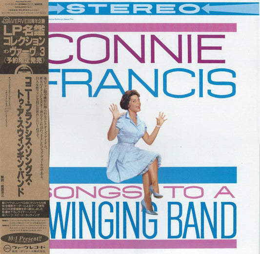 Connie Francis - Songs To A Swinging Band (Vinyl, LP, Album, Reissue) Very Good Plus (VG+) / Near Mint (NM or M-)