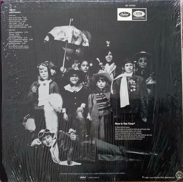 Hearts And Flowers - Now Is The Time For Hearts And Flowers (Vinyl, LP, Album, Reissue, Repress) Near Mint (NM or M-) / Very Good Plus (VG+)