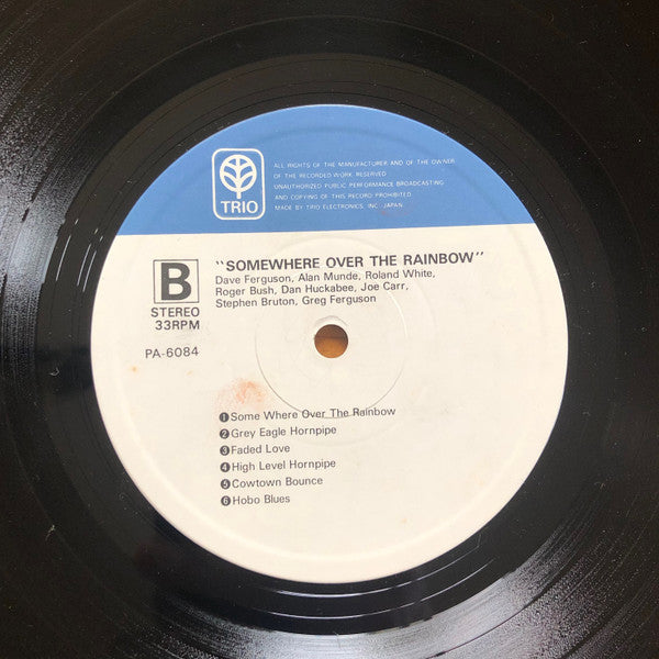 Dave Ferguson And His Friends - Somewhere Over The Rainbow And Other Fiddle Tunes (Vinyl, LP, Album) Very Good Plus (VG+) / Very Good Plus (VG+)