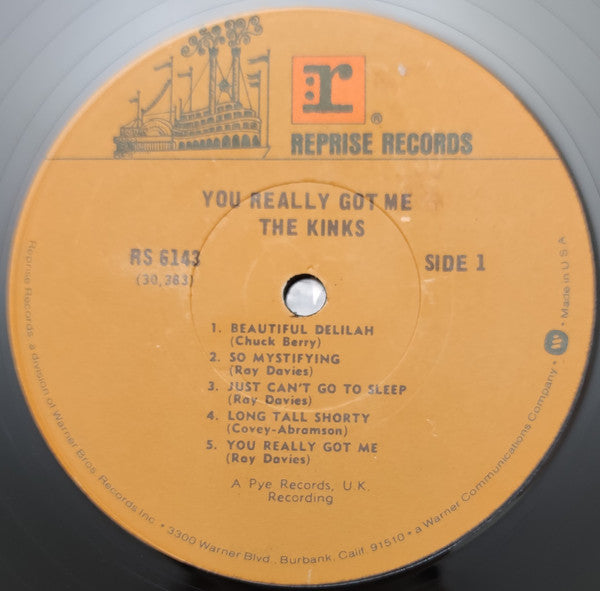 The Kinks - You Really Got Me (Vinyl, LP, Album, Reissue, Stereo) Very Good (VG) / Very Good Plus (VG+)