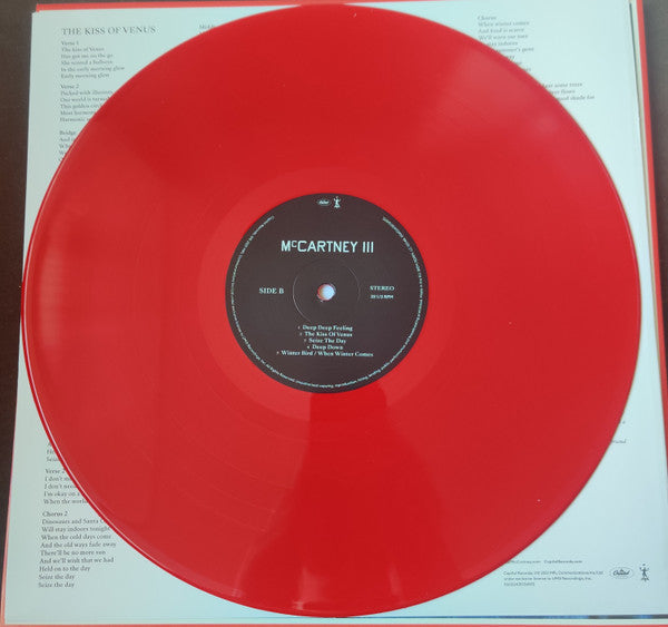 Paul McCartney - McCartney III (Vinyl, LP, Album, Limited Edition, Numbered, Stereo) Very Good Plus (VG+) / Very Good Plus (VG+)