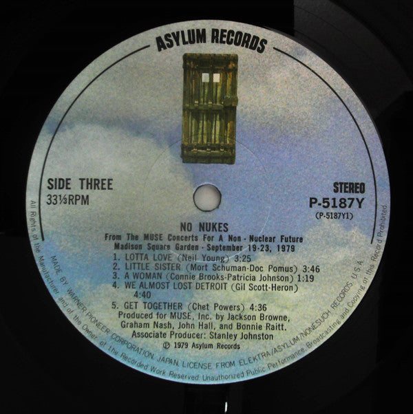 Various - No Nukes - From The Muse Concerts For A Non-Nuclear Futur...