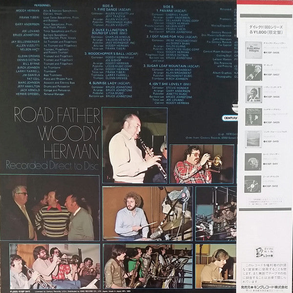 Woody Herman - Road Father (Vinyl, LP, Album, Limited Edition, Repress, Stereo) Near Mint (NM or M-) / Very Good Plus (VG+)