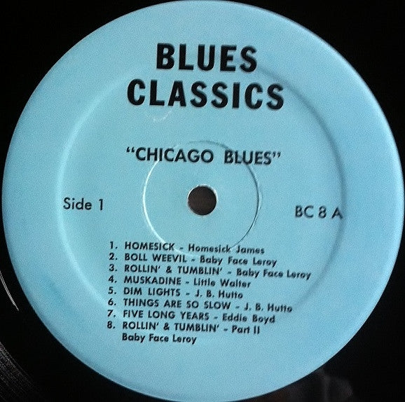 Various - Chicago Blues - The Early 1950's (Vinyl, LP, Compilation, Reissue) Very Good (VG) / Very Good (VG)