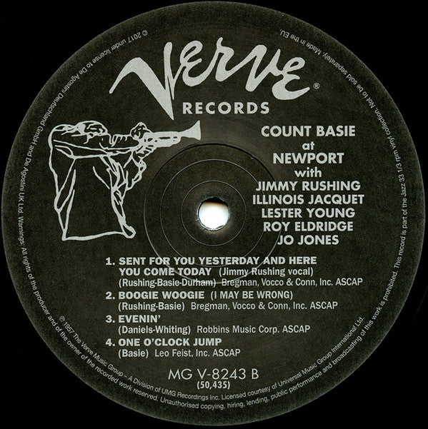 Count Basie - Count Basie At Newport (Vinyl, LP, Album, Reissue, Stereo, Mono) Very Good Plus (VG+) / Very Good Plus (VG+)