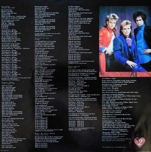 Heart - Heart (Vinyl, LP, Album) Very Good Plus (VG+) / Near Mint (NM or M-)