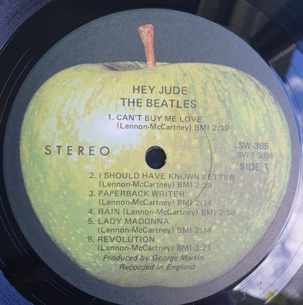 The Beatles - Hey Jude (Vinyl, LP, Compilation, Stereo) Very Good Plus (VG+) / Very Good (VG)