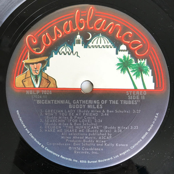 Buddy Miles - Bicentennial Gathering Of The Tribes (Vinyl, LP, Album) Very Good (VG) / Good Plus (G+)