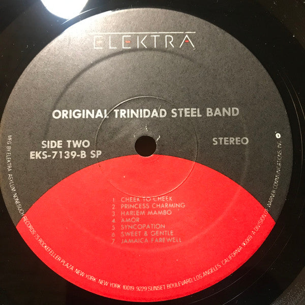 The Original Trinidad Steel Band - The Original Trinidad Steel Band (Vinyl, LP, Album, Reissue, Stereo) Good Plus (G+) / Very Good (VG)