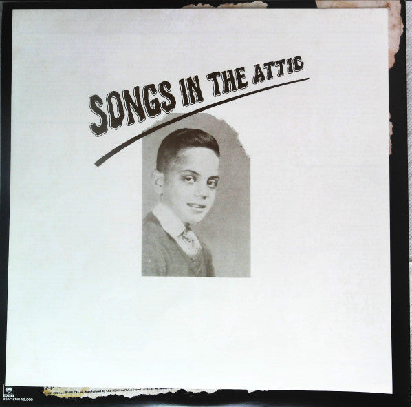 Billy Joel - Songs In The Attic (Vinyl, LP) Very Good Plus (VG+) / Very Good (VG)