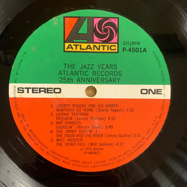 Various - The Jazz Years 25th Anniversary (2xVinyl, LP, Compilation) Very Good Plus (VG+) / Very Good Plus (VG+)