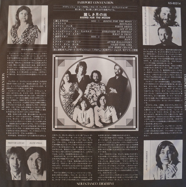 Fairport Convention - Rising For The Moon (Vinyl, LP, Album) Very Good (VG) / Good (G)