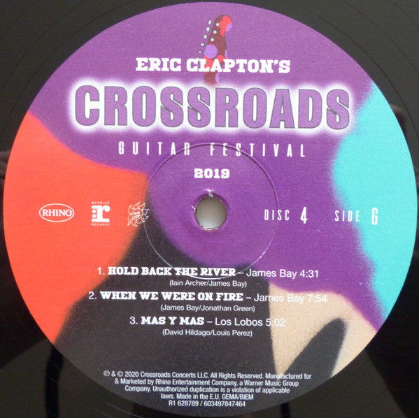 Eric Clapton - Eric Clapton's Crossroads Guitar Festival 2019 (6xVinyl, Box Set, LP, Compilation, Stereo) Mint (M) / Mint (M)