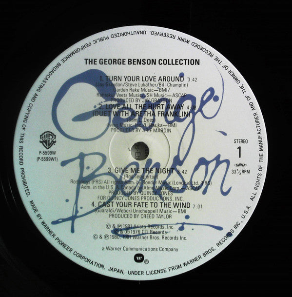 George Benson - The George Benson Collection (Vinyl, LP, Compilation)