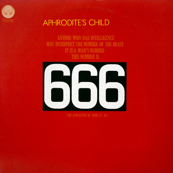 Aphrodite's Child - 666 (2xVinyl, LP, Album) Near Mint (NM or M-) / Very Good Plus (VG+)