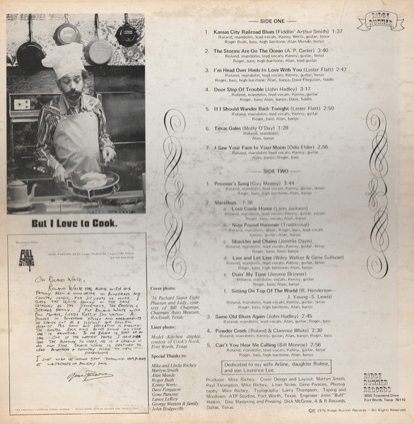 Roland White - I Wasn't Born To Rock'n Roll (Vinyl, LP, Album) Good Plus (G+) / Very Good (VG)