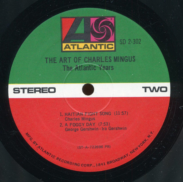 Charles Mingus - The Art Of Charles Mingus (The Atlantic Years) (2xVinyl, LP, Compilation) Very Good Plus (VG+) / Very Good Plus (VG+)