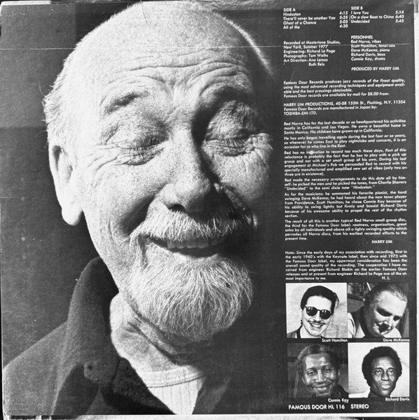 Red Norvo Quintet - Red In New York (Vinyl, LP, Album)