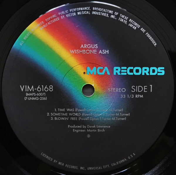 Wishbone Ash - Argus (Vinyl, LP, Album, Reissue, Stereo)