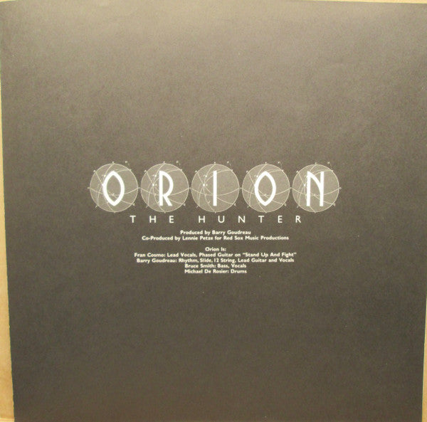 Orion The Hunter - Orion The Hunter (Vinyl, LP, Album, Stereo) Very Good Plus (VG+) / Very Good (VG)
