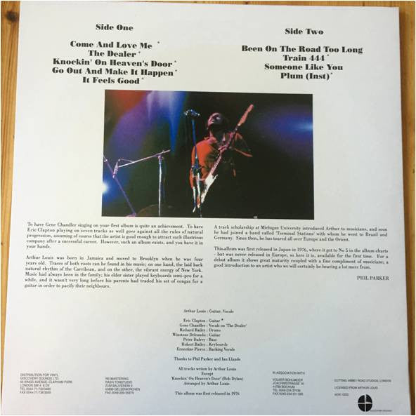 Arthur Louis - Knockin' On Heaven's Door (Vinyl, LP, Album, Reissue, Remastered, Stereo) Very Good (VG) / Very Good (VG)