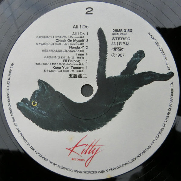 Koji Tamaki - All I Do (Vinyl, LP, Album, Stereo)
