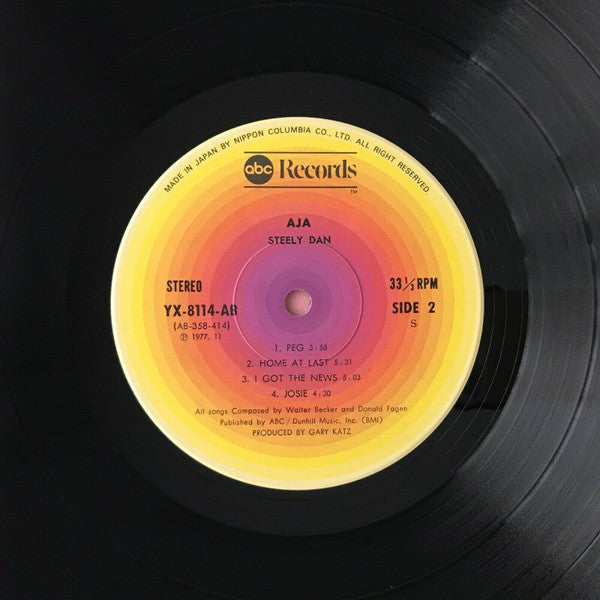 Steely Dan - Aja (Vinyl, LP, Album, Stereo)